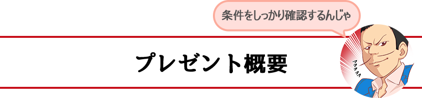 キャンペーン概要