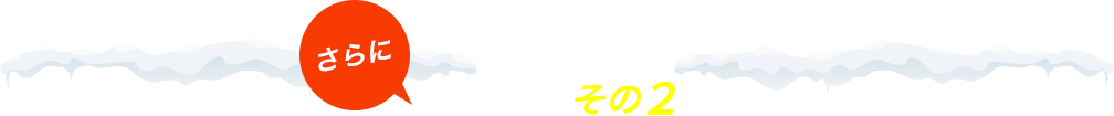 お得な特典 その2